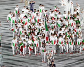 La divisa degli azzurri alle Olimpiadi