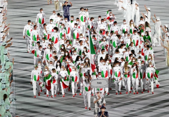 La divisa degli azzurri alle Olimpiadi